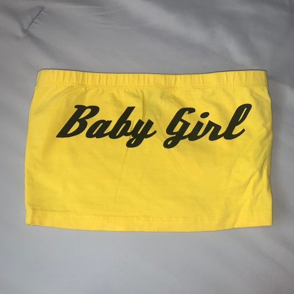 Forever 21 Tops - Forever 21 | Strapless ‘Babygirl’ Top